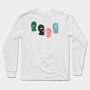 Robber Mask Long Sleeve T-Shirt